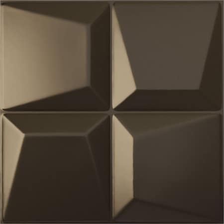Ekena Millwork 19 5/8in. W x 19 5/8in. H Tellson EnduraWall Decorative 3D Wall Panel Covers 2.67 Sq. Ft. WP20X20TECDB